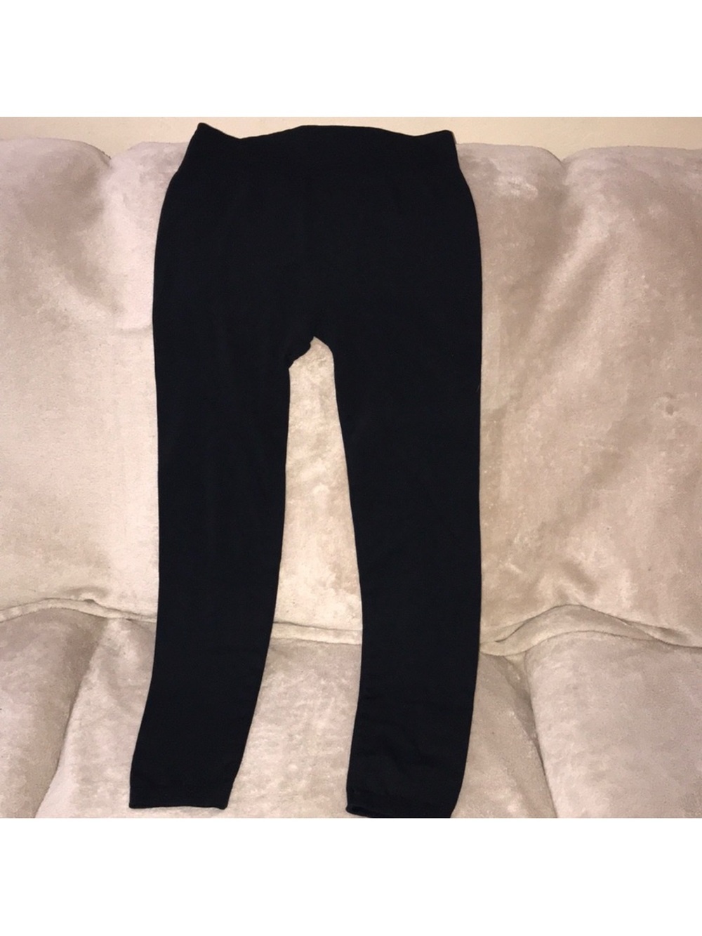 Fornia black one size thick stretchy leggings